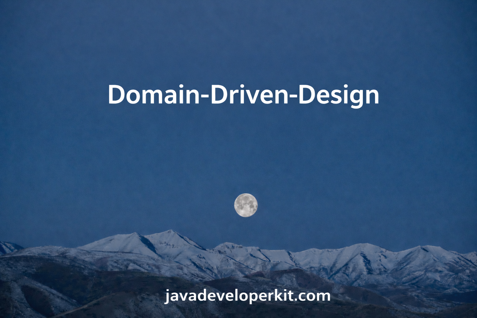 Microservices Using Domain‑Driven Design