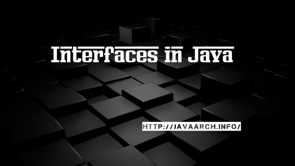 Interfaces in Java